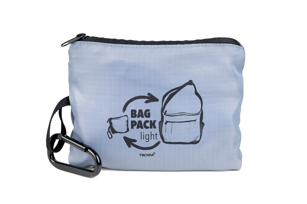 TROIKA Schultertasche - grau