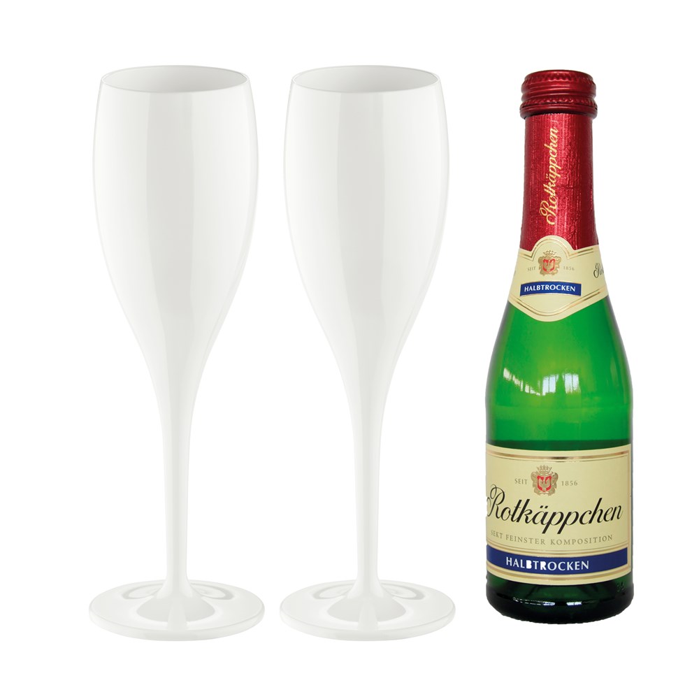 CHEERS No. 1 Sektglas - Set mit Piccolo