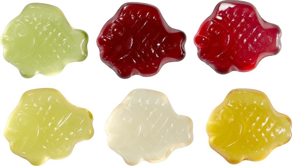 Fruchtgummi-Standardformen 20 g, Fisch