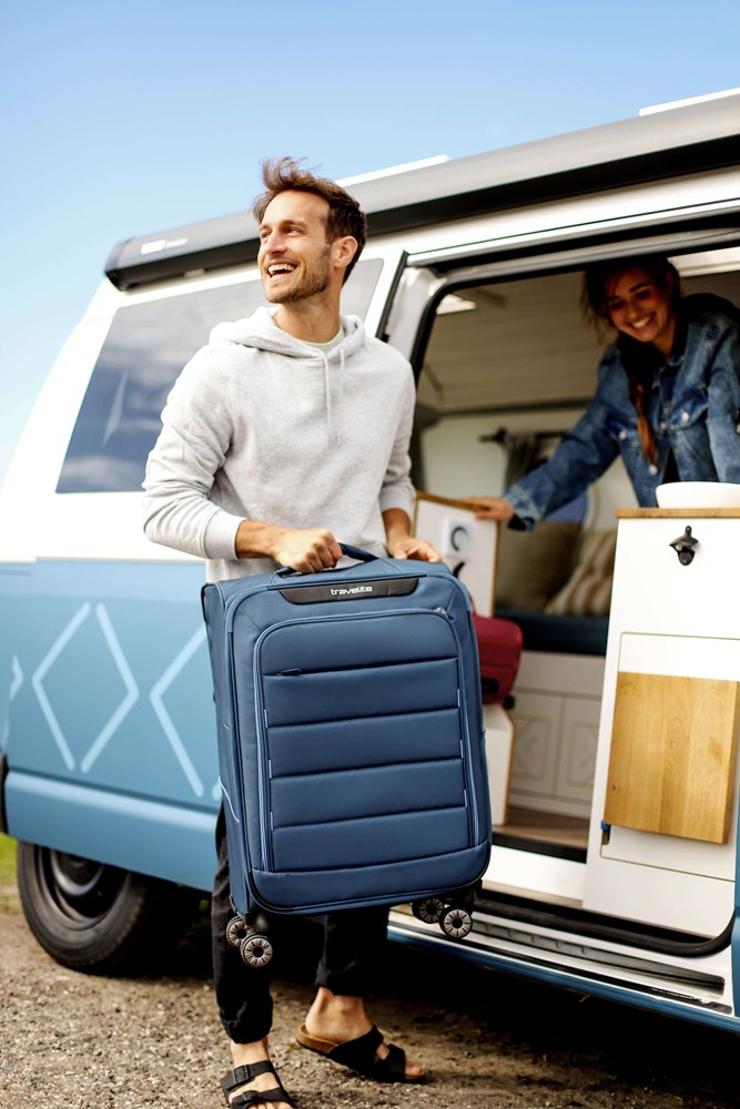 TRAVELITE SKAII 4w Trolley S, Panoramablau