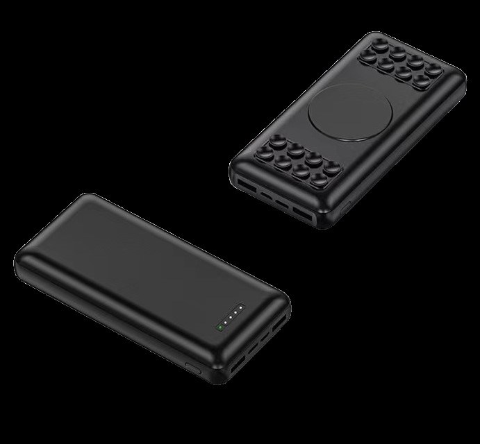 Powerbank PB-46 QI Wireless Charging 10000 mAh SchwarzSchwarzPB 10000 mAh