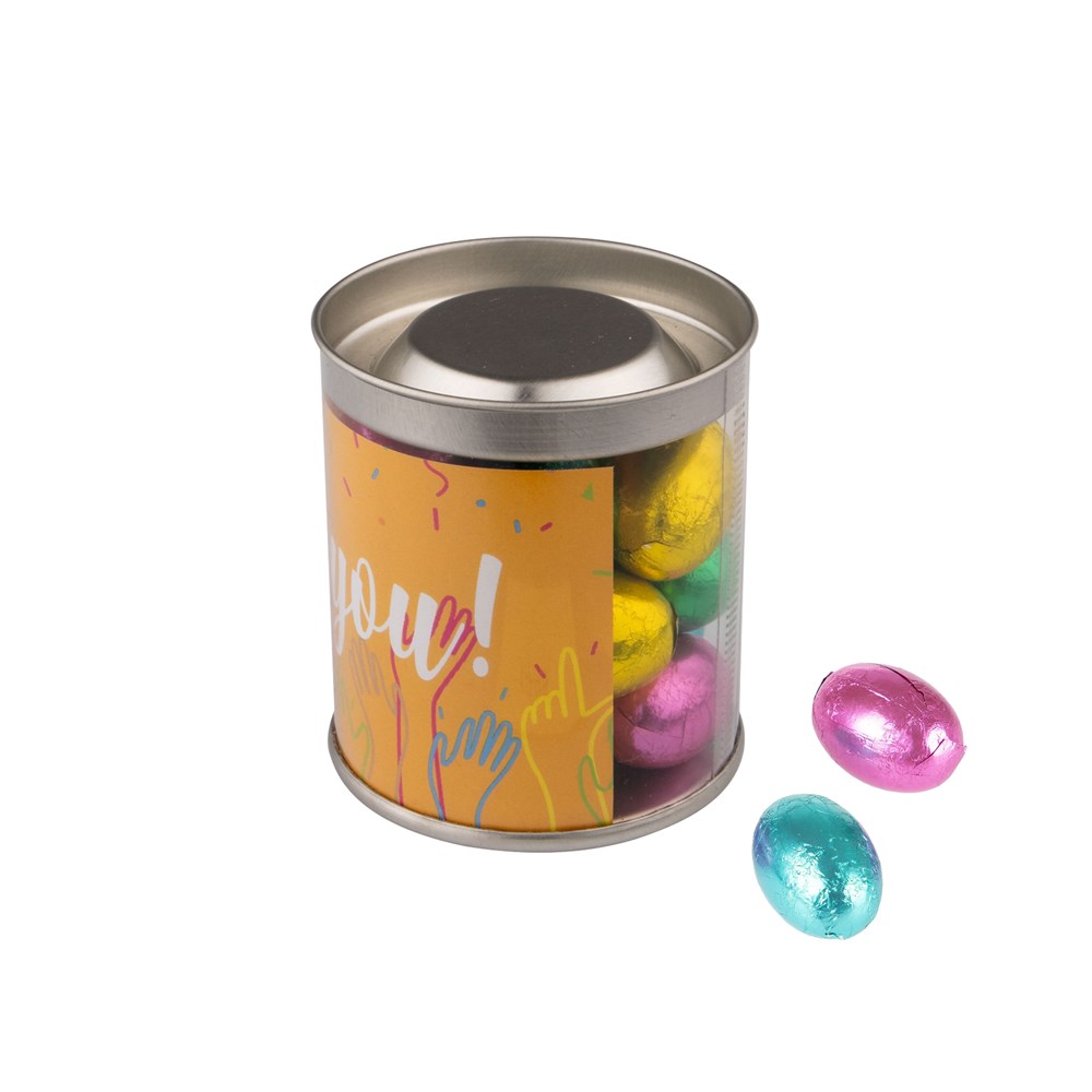 Klarsichtdose mit creamy Ostereieren