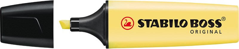 STABILO BOSS ORIGINAL Pastel Leuchtmarkierer - pastell-gelb