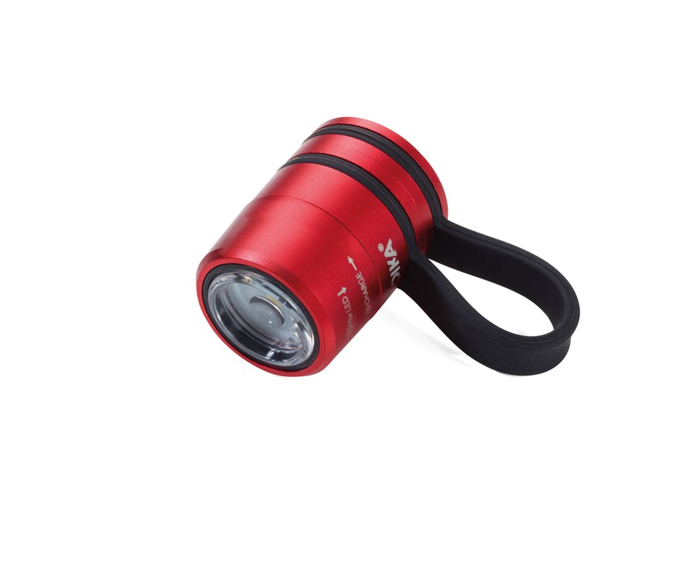TROIKA Taschenlampe - rot, schwarz