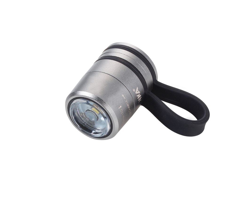 TROIKA Taschenlampe - schwarz, titanfarben