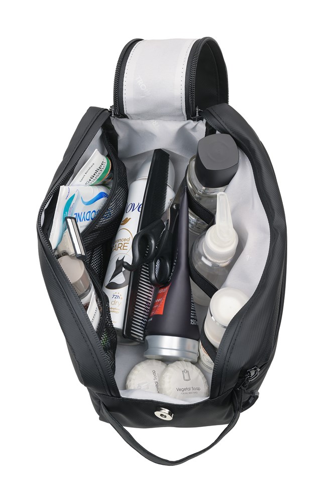 TROIKA Kulturbeutel TROIKA BLACK WASHBAG 2
