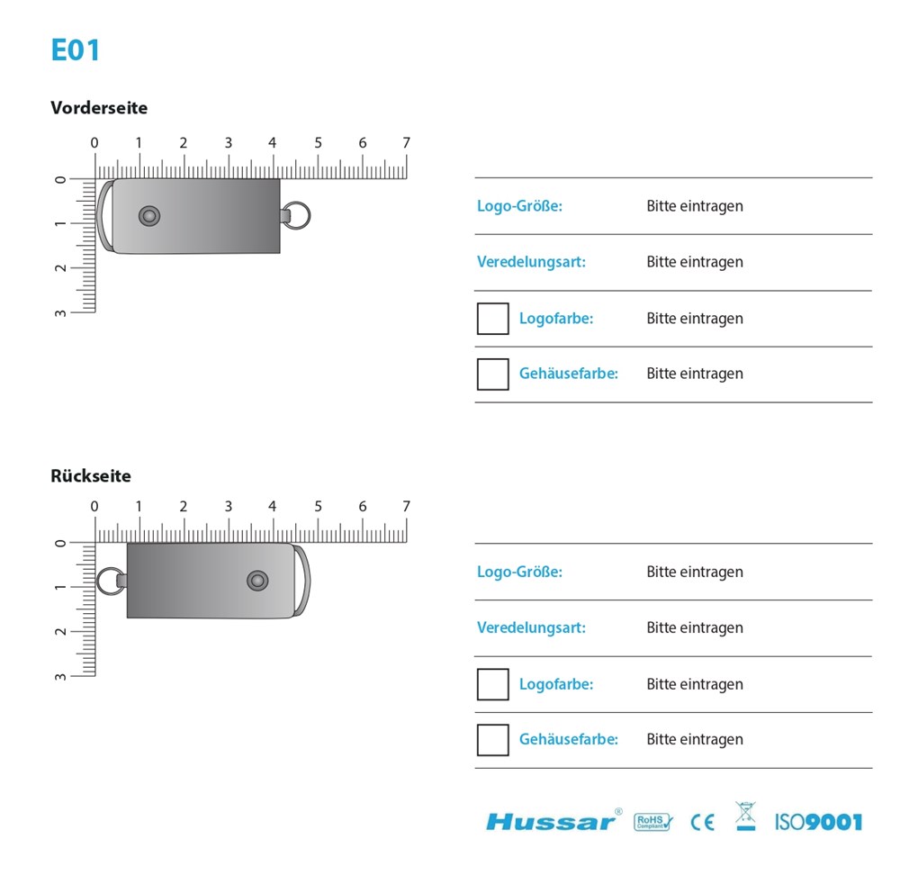 USB-Stick E01 USB 3.0 Flash Disk  64 GB SilberSilberUSB 3.0 Flash Disk 64 GB
