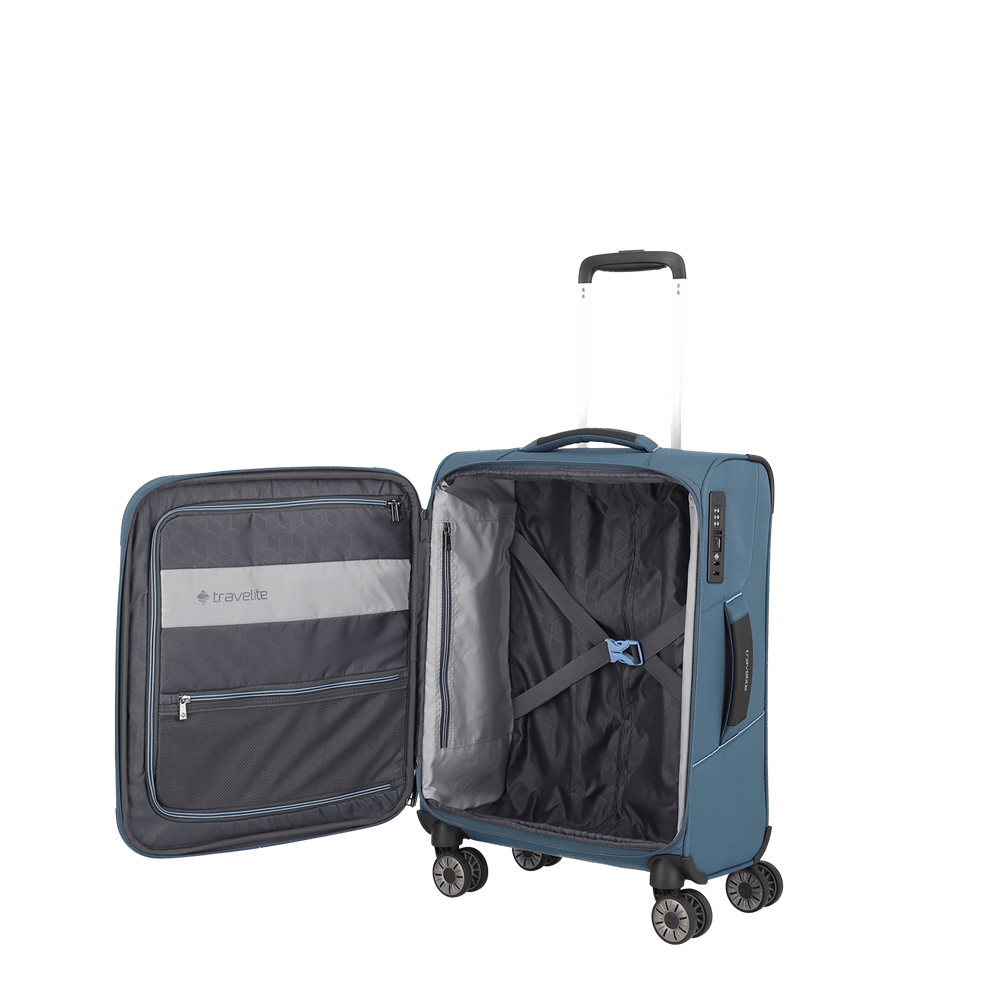 TRAVELITE SKAII 4w Trolley S, Panoramablau